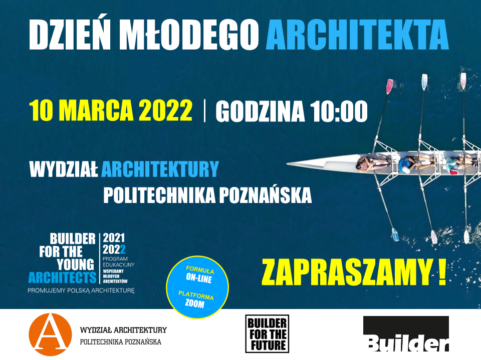 Plakat Dzień Młodego Architekta 2022