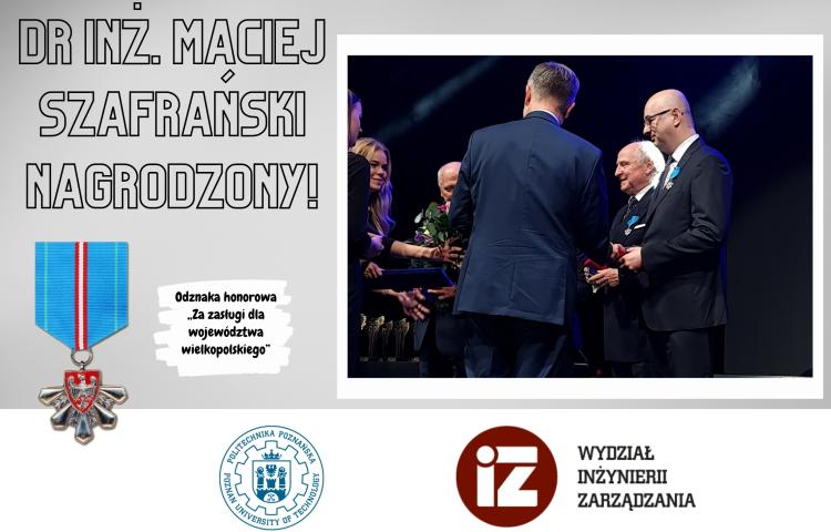 odznaczenie M. Szafrańskiego