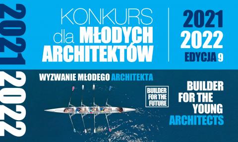 plakat konkurs dla młodych architektów 2021