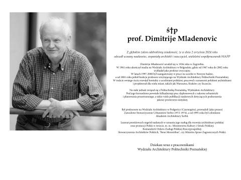 prof. D. Mladenovic